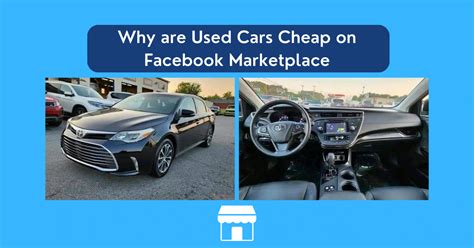 why are cars cheap on facebook marketplace